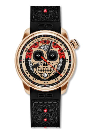 Review Bomberg BB-01 AUTOMATIC DÍA DE LOS MUERTOS GOLDEN Men CT43APGD.26-3.11 watch replica